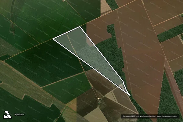 Imagem de satélite de LOTE 79 - LOTE 79 em Cláudia - MT