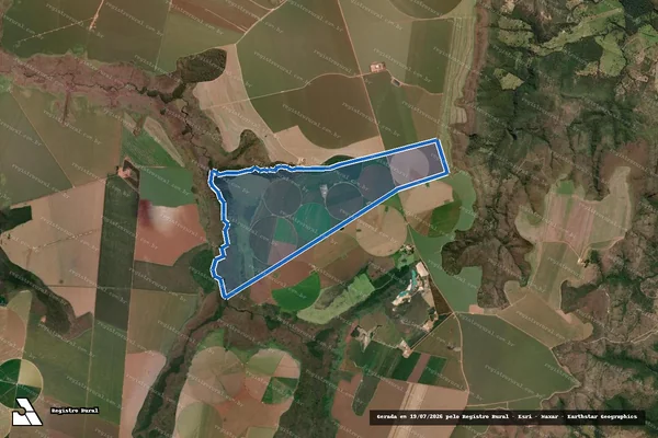Imagem de satélite de Fazenda Campo Grande   - 001 em Paracatu - MG