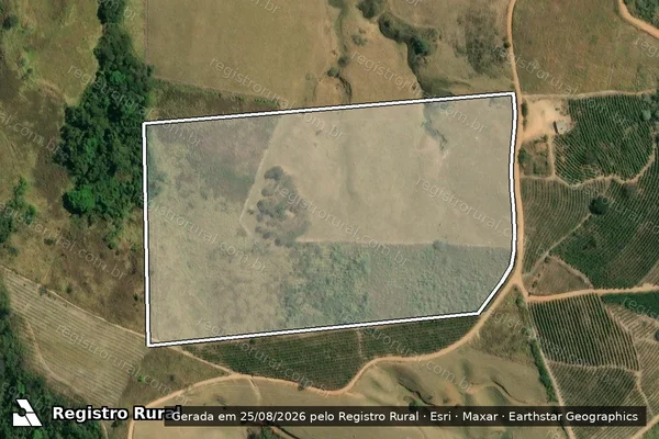 Imagem de satélite de Lote 18 Gleba A ? PA Primeiro do Sul - em Campo do Meio - MG