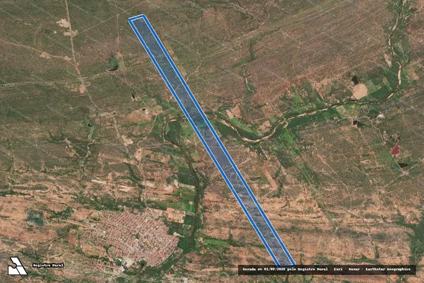 Imagem de satélite de FAZENDA MISERICÓRDIA, NO LUGAR TAPUIO