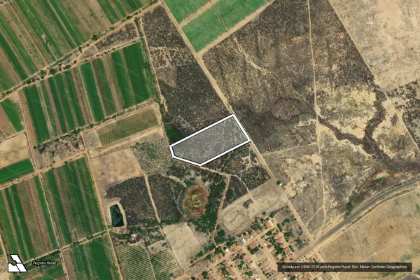 Imagem de satélite de Projeto de Assentamento Ouro Verde ? Lote 07 - Lote 07 em Lagoa Grande - PE