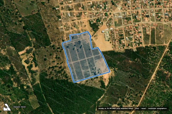 Imagem de satélite de FAZENDA PÉ DE CEDRO II - 03 em Cristópolis - BA