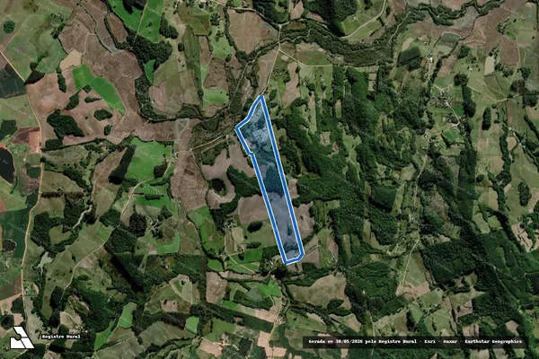Imagem de satélite de Vanderlei Luis Wildner (Casa de Pedra) - PARCELA 2 em Sertão Santana - RS