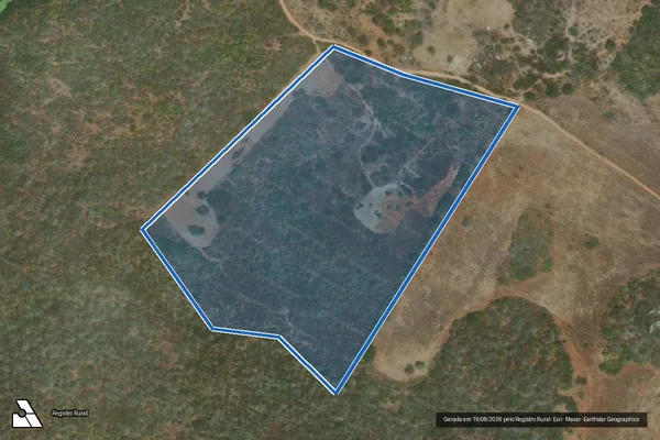 Imagem de satélite de LOTE 06 – PROJETO DE ASSENTAMENTO TODOS OS SANTOS / CHUPETE / LOTE 06