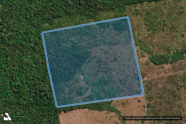 Imagem de satélite de FAZENDA SANTA NEUZA - Mat. 3318 em Nova Bandeirantes - MT