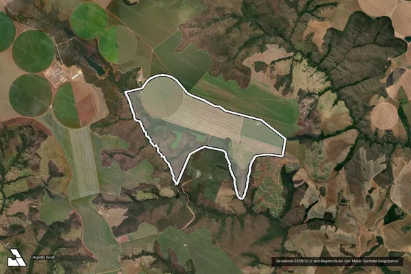 Imagem de satélite de FAZENDA VARGEÃO - PARCELA 02 em Cristalina - GO