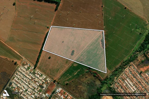 Imagem de satélite de FAZ BOM SUCESSO E CÓRREGO DO LIMÃO - PARCELA 01 em Passos - MG