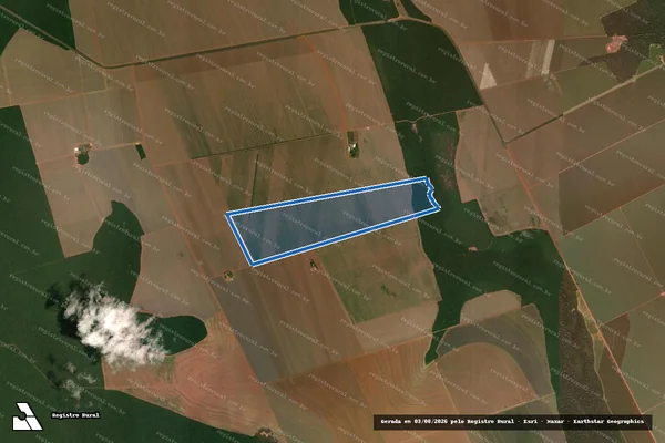 Imagem de satélite de FAZENDA NOVA MORADA - Parte 1 em Santa Rita do Trivelato - MT
