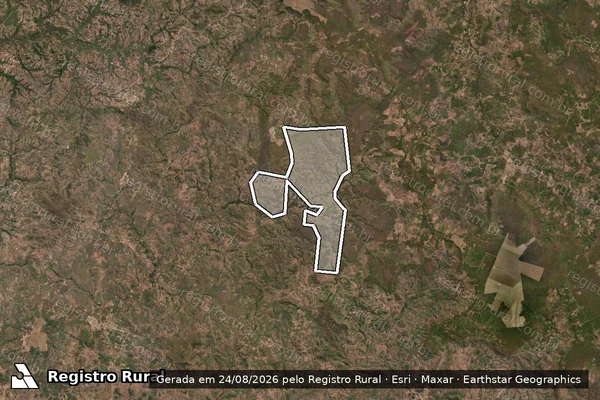 Imagem de satélite de Chapada Arraial IV - Parte 1 em Arraial - PI