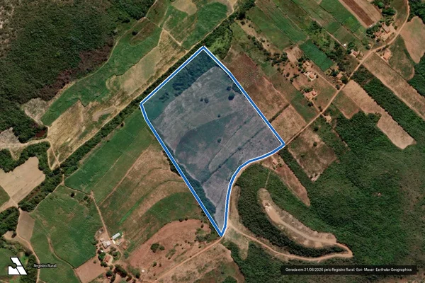 Imagem de satélite de FAZENDA LAGES VÃO / GLEBA "B"