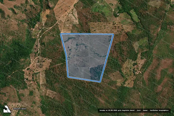 Imagem de satélite de Lote 142 do Loteamento Campos Lindos, 1ª etapa - Parte 1 em Campos Lindos - TO