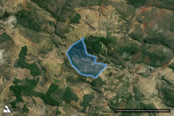 Imagem de satélite de FAZENDA BOA ESPERANÇA  - Parte 1 em Manoel Vitorino - BA