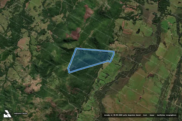 Imagem de satélite de Imovel SDE - Parte 1 em Caçapava do Sul - RS