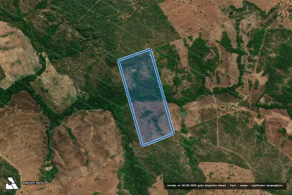 Imagem de satélite de Fazenda Nova Jerusalém - Parte B em Aliança do Tocantins - TO