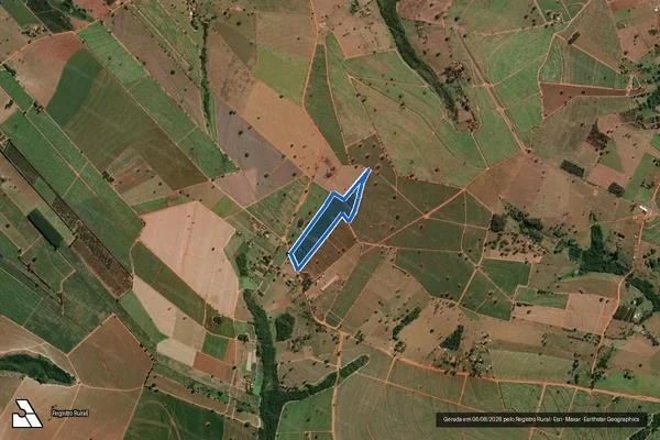Imagem de satélite de Sitio 3 Irmas - Parte 001 em José Bonifácio - SP