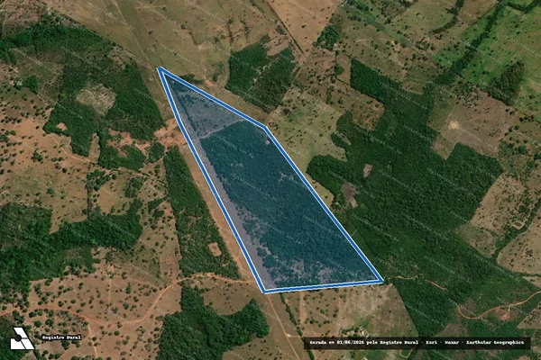 Imagem de satélite de FAZENDA SOL NASCENTE - Parte 1 em Governador Edison Lobão - MA