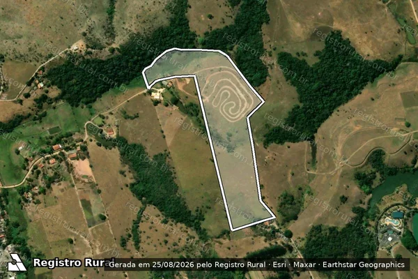 Imagem de satélite de Rancho do Vovo - Parte 2 em Jacareí - SP