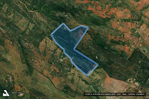 Imagem de satélite de MUQUEM - Parte 1 em Araruna - PB