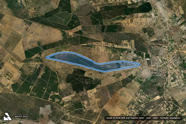 Imagem de satélite de FAZENDA LAGOA MIMOSA - Parcela 1 em Vitória da Conquista - BA