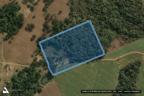 Imagem de satélite de GLEBA JORDÃOZINHO - LOTE FLORESTAL 63-D - GLEBA JORDÃOZINHO - LOTE FLORESTAL 63-D em Guarapuava - PR