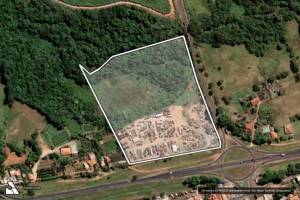 Imagem de satélite de Sítio São Leonardo - Parte 1 em Palmares Paulista - SP