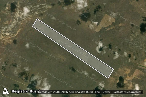 Imagem de satélite de SíTIO RANCHO DA CASCA - Parte 1 em Limoeiro do Norte - CE