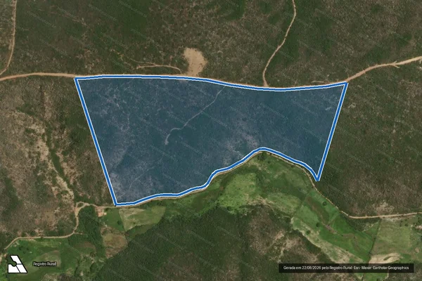Imagem de satélite de FAZENDA ROCINHA - Parte 2 em Rio Pardo de Minas - MG