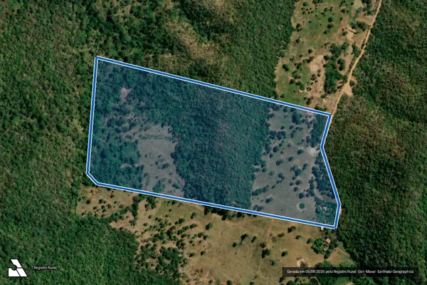 Imagem de satélite de P.A SADIA VALE VERDE-LOTE Nº 47 - P.A SADIA VALE VERDE-LOTE Nº 47 em Cáceres - MT