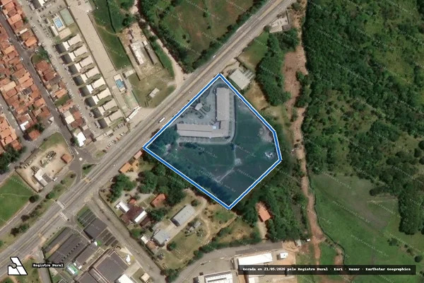 Imagem de satélite de Sítio Morumbi - Área Remanescente em Pindamonhangaba - SP