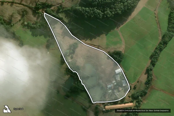 Imagem de satélite de Imóvel rural - Parte 2 em Campos Novos - SC