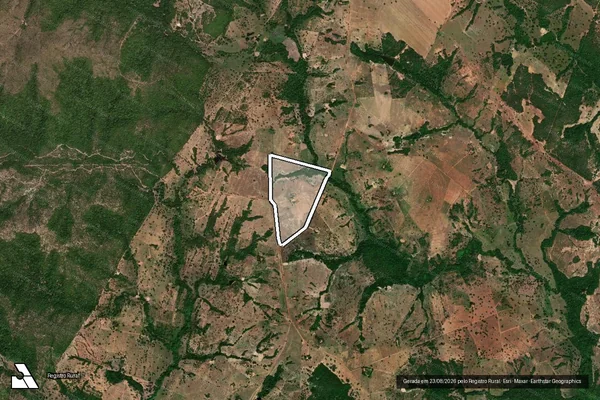 Imagem de satélite de Lote 12 - Projeto de Assentamento Padre Josimo - Lote 12 ? P.A. Padre Josimo em Porangatu - GO