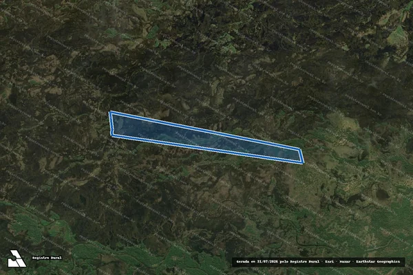 Imagem de satélite de FAZENDA SÃO DIMAS - Parte 1 em Corumbá - MS