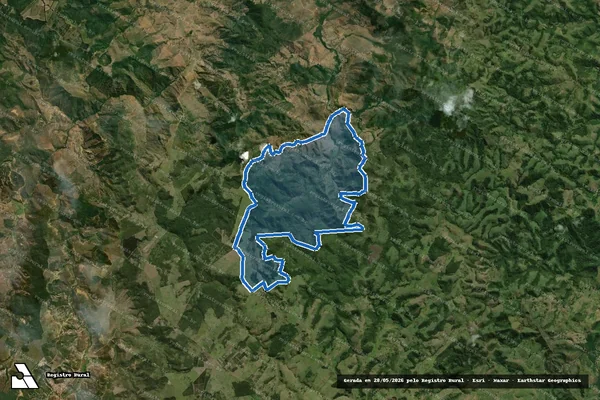 Imagem de satélite de FAZENDA PRIMAVERA - Gleba B em Ribeirão do Largo - BA