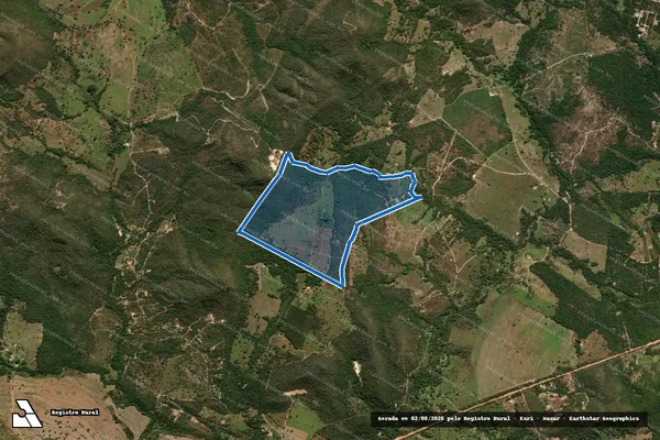 Imagem de satélite de FAZENDA CONTENDAS  - PARCELA 03 em Pirenópolis - GO