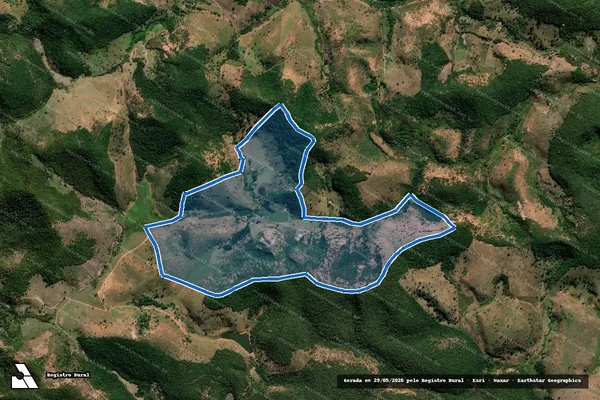 Imagem de satélite de FAZENDA NOSSA SENHORA APARECIDA - Parte 1 em Itambacuri - MG