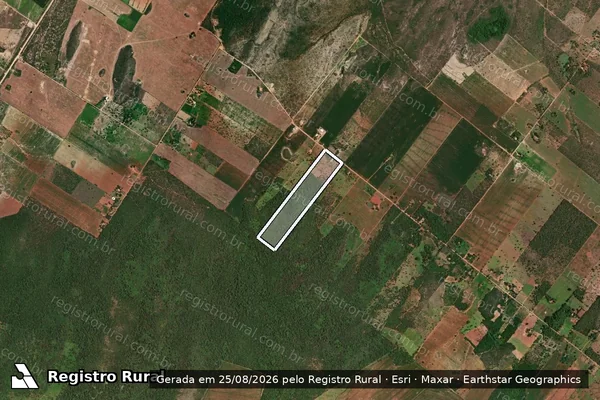 Imagem de satélite de P.A. VEREDA ? LOTE 03 - Parte 1 em Padre Bernardo - GO