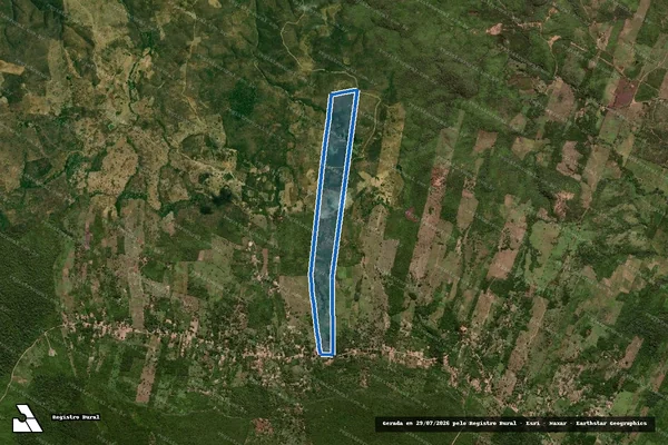 Imagem de satélite de SITIO BREJINHO - Parcela 1 em Crato - CE