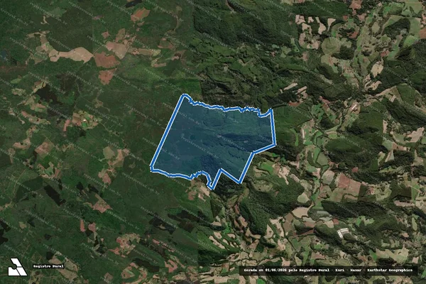 Imagem de satélite de FAZENDA VÓ OLIVA em Caçador - SC