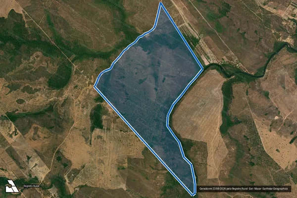 Imagem de satélite de Fazenda Santa Maria em Balsas - MA