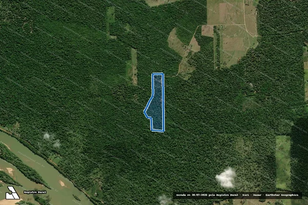 Imagem de satélite de Fazenda Xodo - Parcela 1 em Linhares - ES