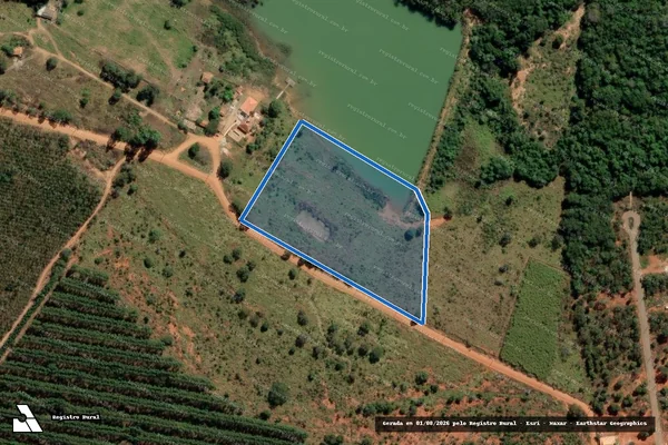 Imagem de satélite de FAZENDA DAS TRONQUEIRAS - PARCELA 41 em Funilândia - MG