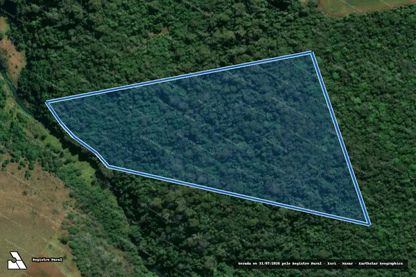 Imagem de satélite de FAZENDA SANTA JULIANA - FAZENDA SANTA JULIANA-GLEBA 5 em Pedrinópolis - MG