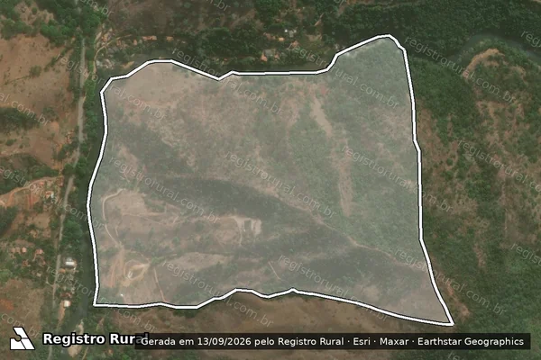 Imagem de satélite de BARRA DO PEREIRA - Parte 1 em Santa Maria de Itabira - MG