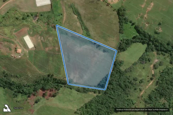 Imagem de satélite de SITIO BELA VISTA - PARC ? 02 em Pinhalão - PR
