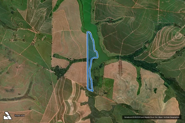 Imagem de satélite de Fazenda Estiva Glebas 02 e 02A - Parte 2 em Araçatuba - SP
