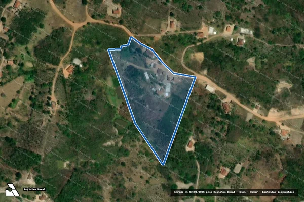 Imagem de satélite de ENGENHO GERALDO - Parte 1 em São Sebastião de Lagoa de Roça - PB