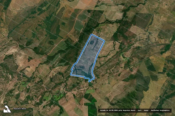 Imagem de satélite de Fazenda Santa Cataria - Parte 1 em Rosário Oeste - MT