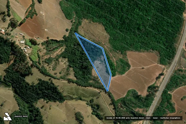 Imagem de satélite de FAZENDA TAPERINHA - PARTE 1 em Oliveira - MG