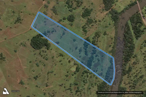 Imagem de satélite de Fazenda Porta Balsa - Matrícula 18.613 em Painel - SC
