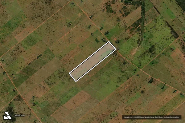 Imagem de satélite de P.A. MUTUM - Lote 182 em Ribas do Rio Pardo - MS